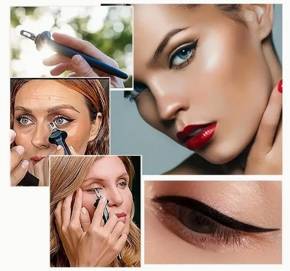 Silicone Eyeliner Applicator – Perfect eyeliner in just 10 seconds