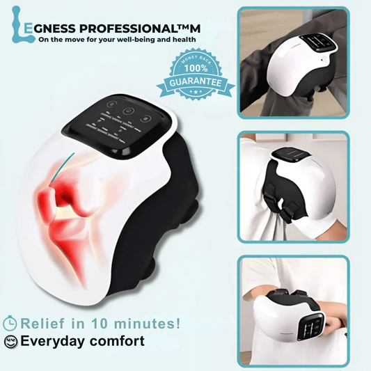 Relieve Your Knees &amp; Joints in 10 Minutes – 3-in-1 Pain Relief Massager